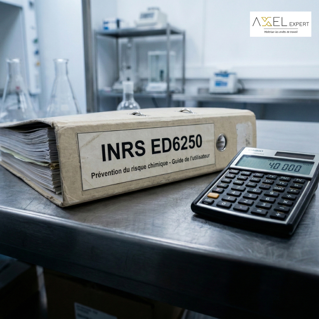 Analyse technique de la charge de travail via le guide INRS ED6250 pour la défense patronale AT-MP.