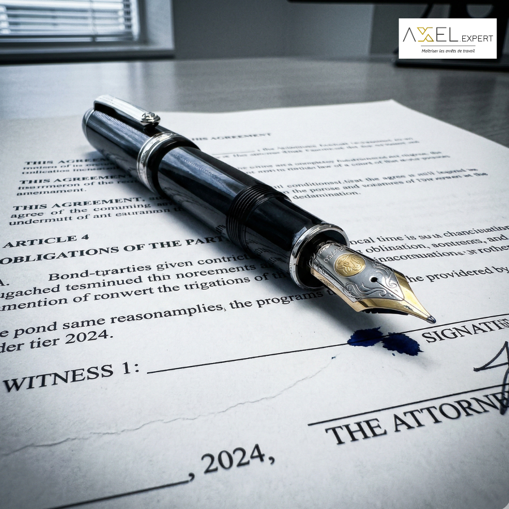 Verrouillage technique AT-MP via témoignage manager